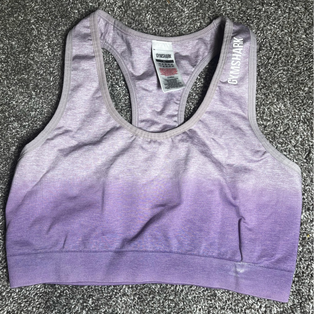 Purple Ombré Sports Bra